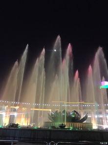 济南喷泉视频,璀璨夜色中的水舞盛宴